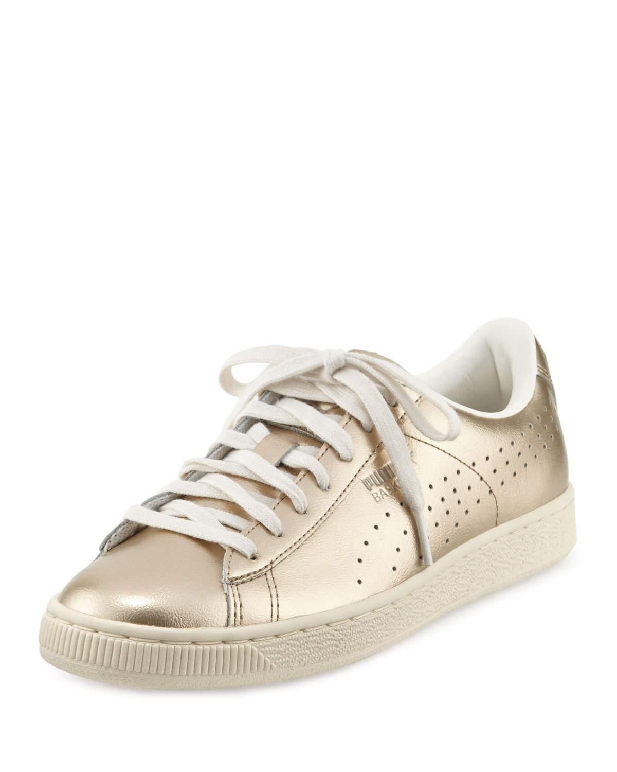 puma basket classic citi metallic men's sneakers puma basket classic citi metallic men's sneakers